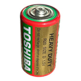 Baterie R20 Toshiba 1.5V